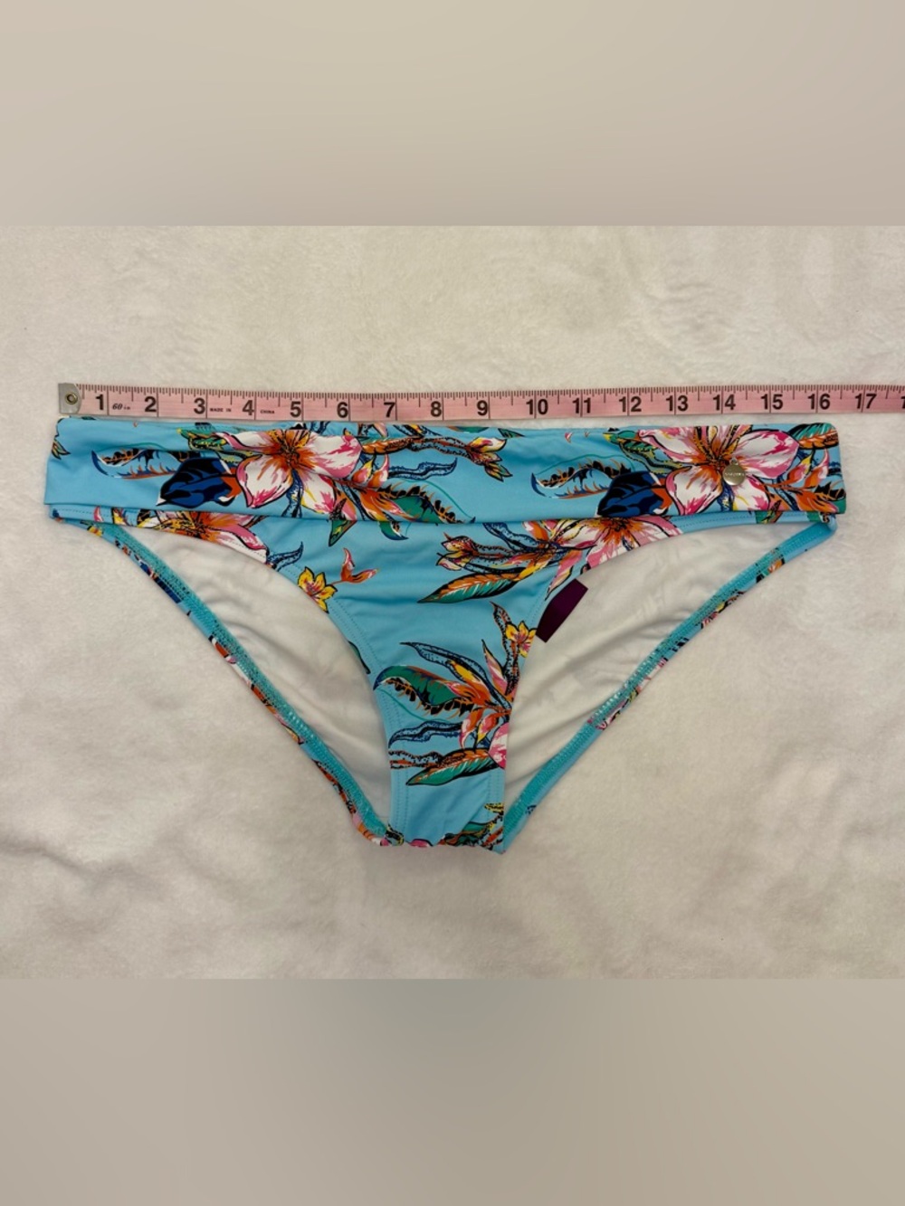 Lascana Women's Hibiscus Print Underwire Bikini Top & Bikini Bottoms NWT - Picture 10 of 16